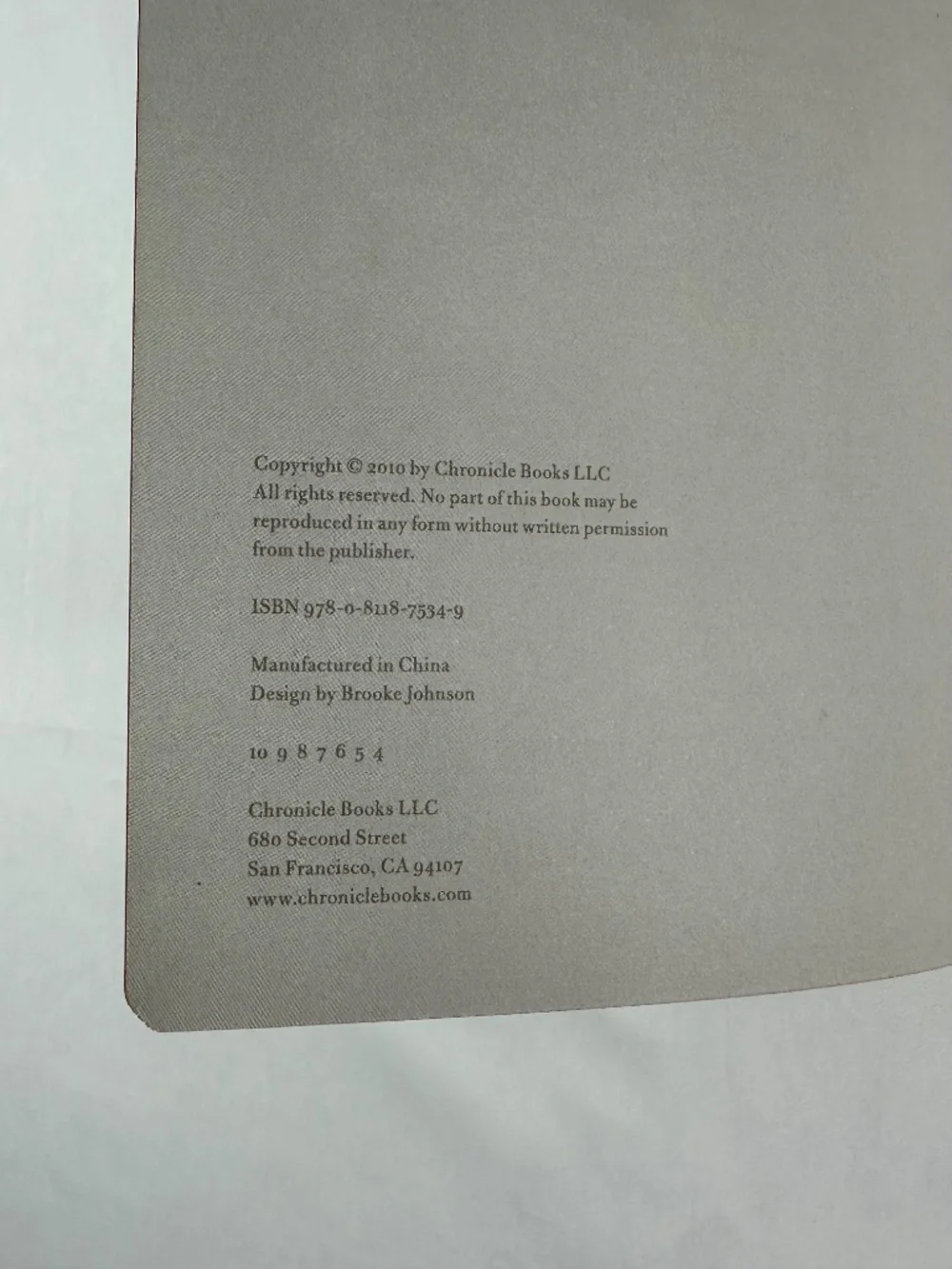 Chronicle Books one sketch